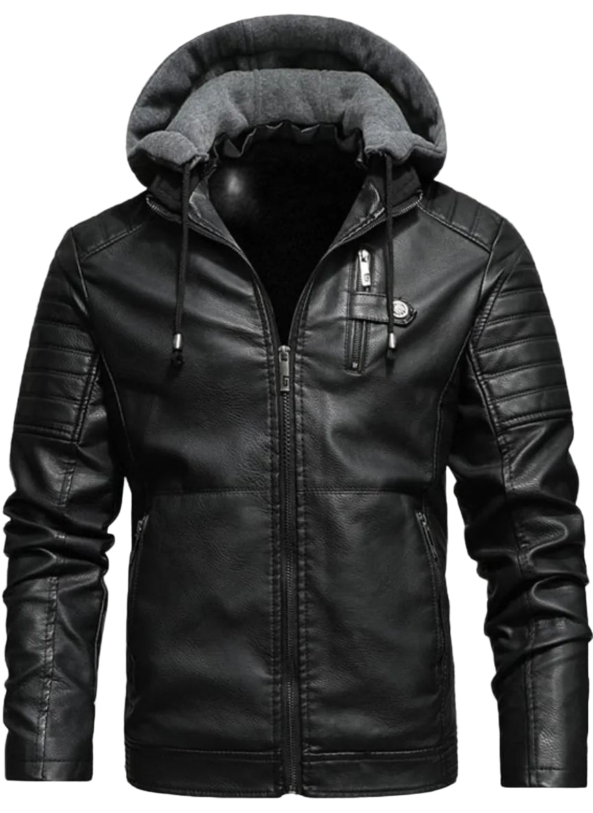 Men's Leather Jacket - Riga