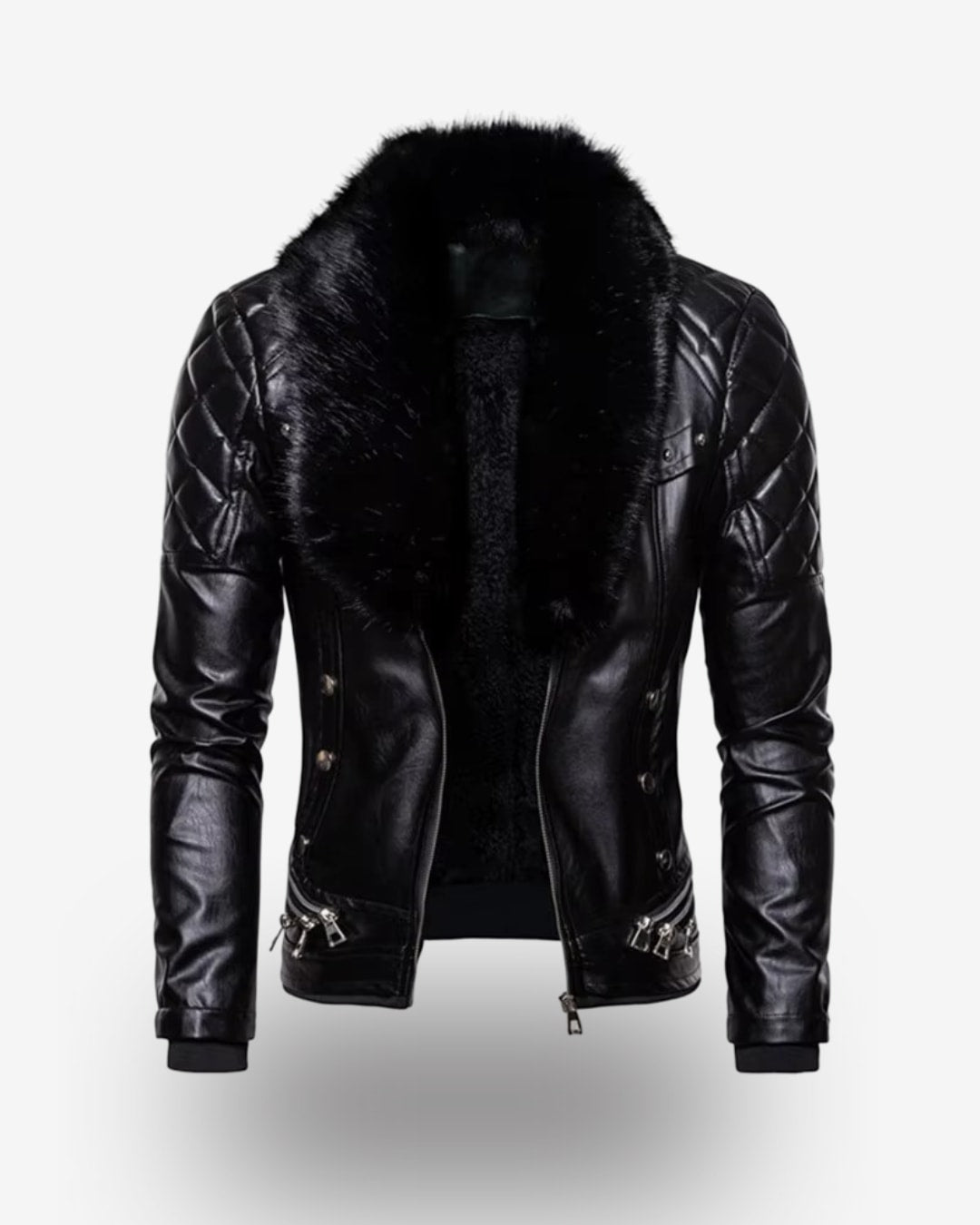 Men's Leather Jacket - Moscow