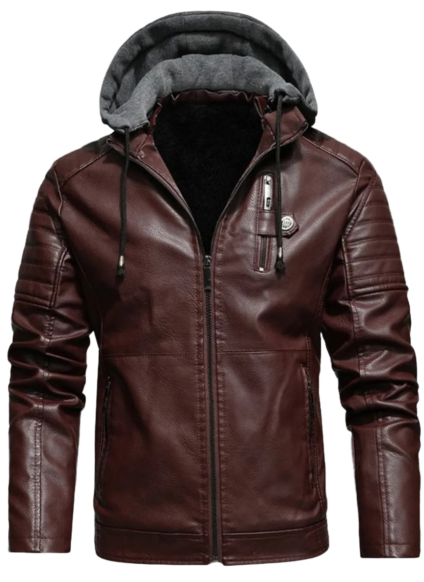 Men's Leather Jacket - Riga