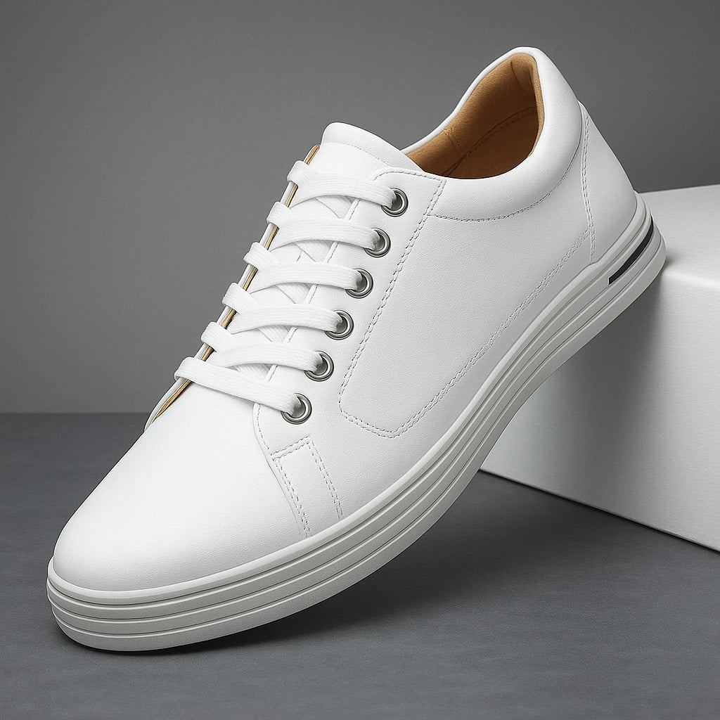 Sebastien Faux Leather Sneakers
