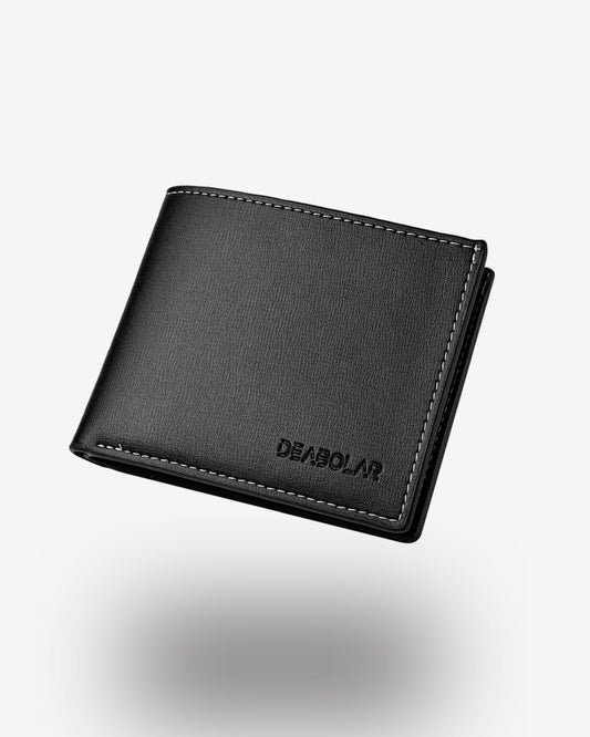 Men's Leather Wallet - Dijon