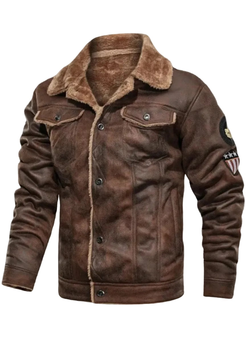 Men's Leather Jacket - Rostok