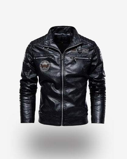 Men's Leather Jacket - Vienna