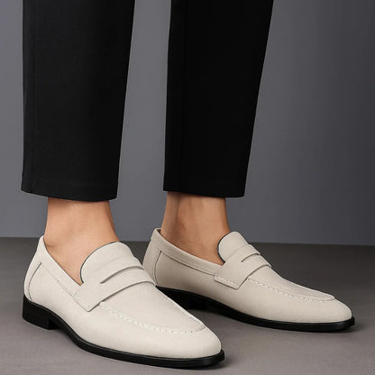 Marco Suede Penny Loafers