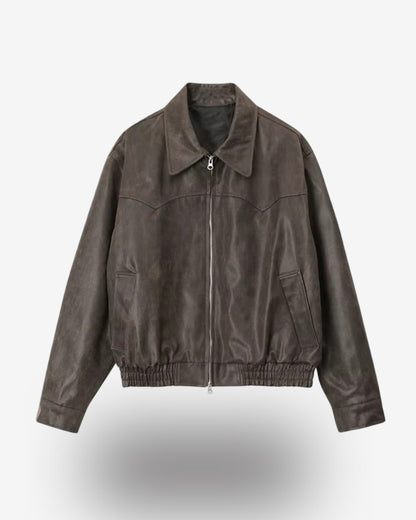 Men's Leather Jacket - Brussels