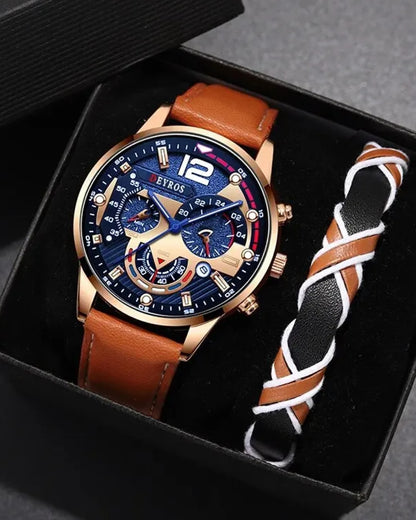 Leather Watch - Limni