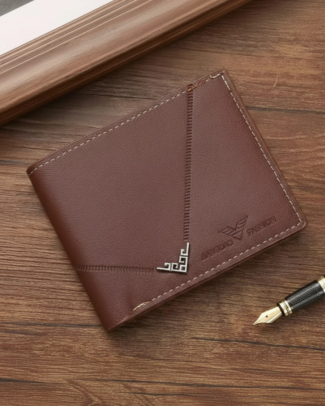 Men's Leather Wallet - Le Mans