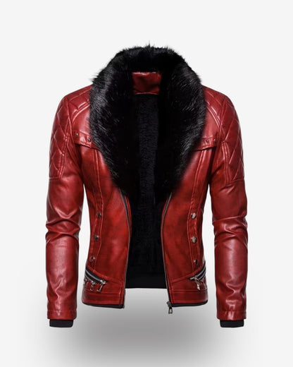 Men's Leather Jacket - Moscow