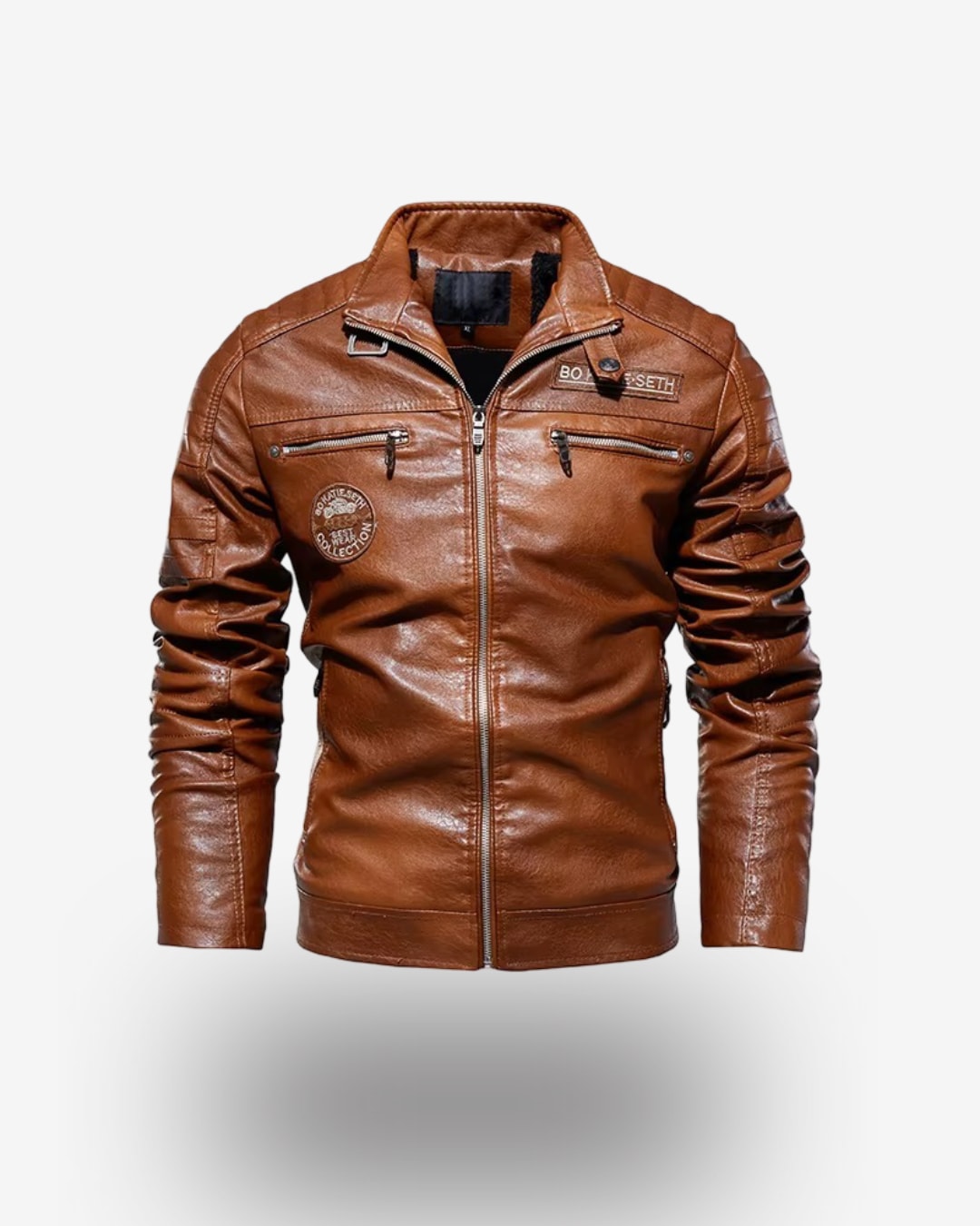 Men's Leather Jacket - Vienna