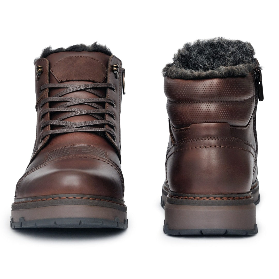 Men’s Winter Boots in Faux Leather