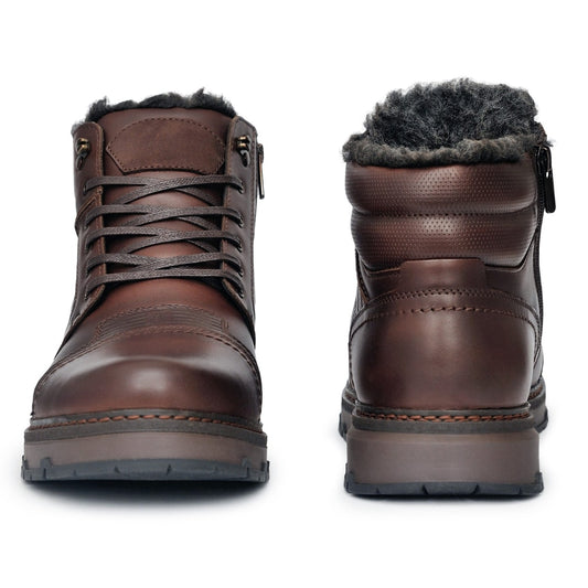 Men’s Winter Boots in Faux Leather
