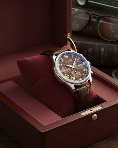 Leather Watch - Tichen